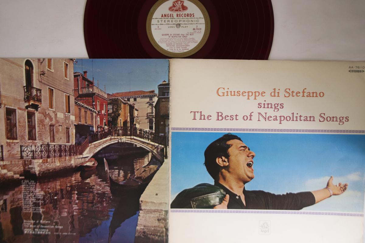 

LP Record GIUSEPPE DI STEFANO - Giuseppe Di Stefano Sings Best Of N AA7610 Angel Records Japan Classical Used