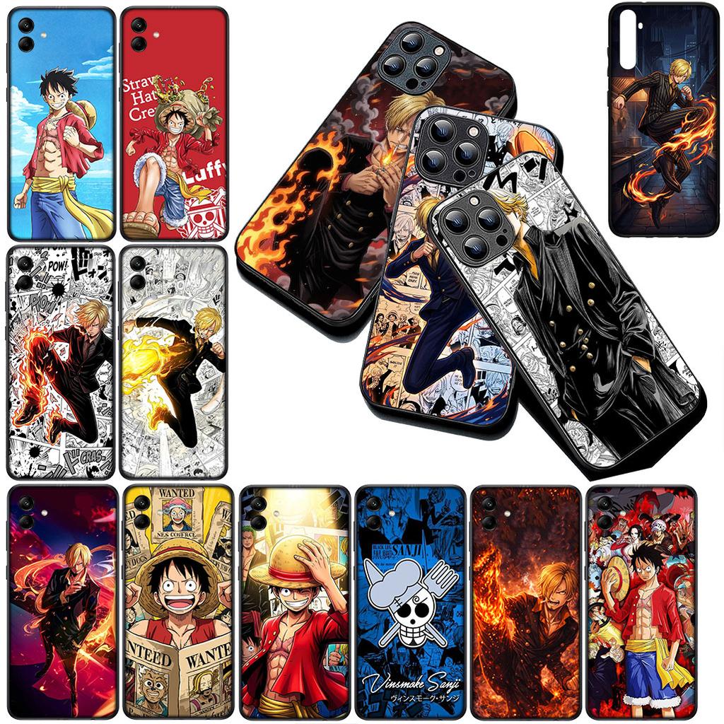 Hülle für Apple iPhone 17 Pro XS Max Air 6 7 8 Plus 5 + SE 2022 SE2 16E 8+ Hülle Handyhülle Hintergrundbild Sanji One Piece Luffy