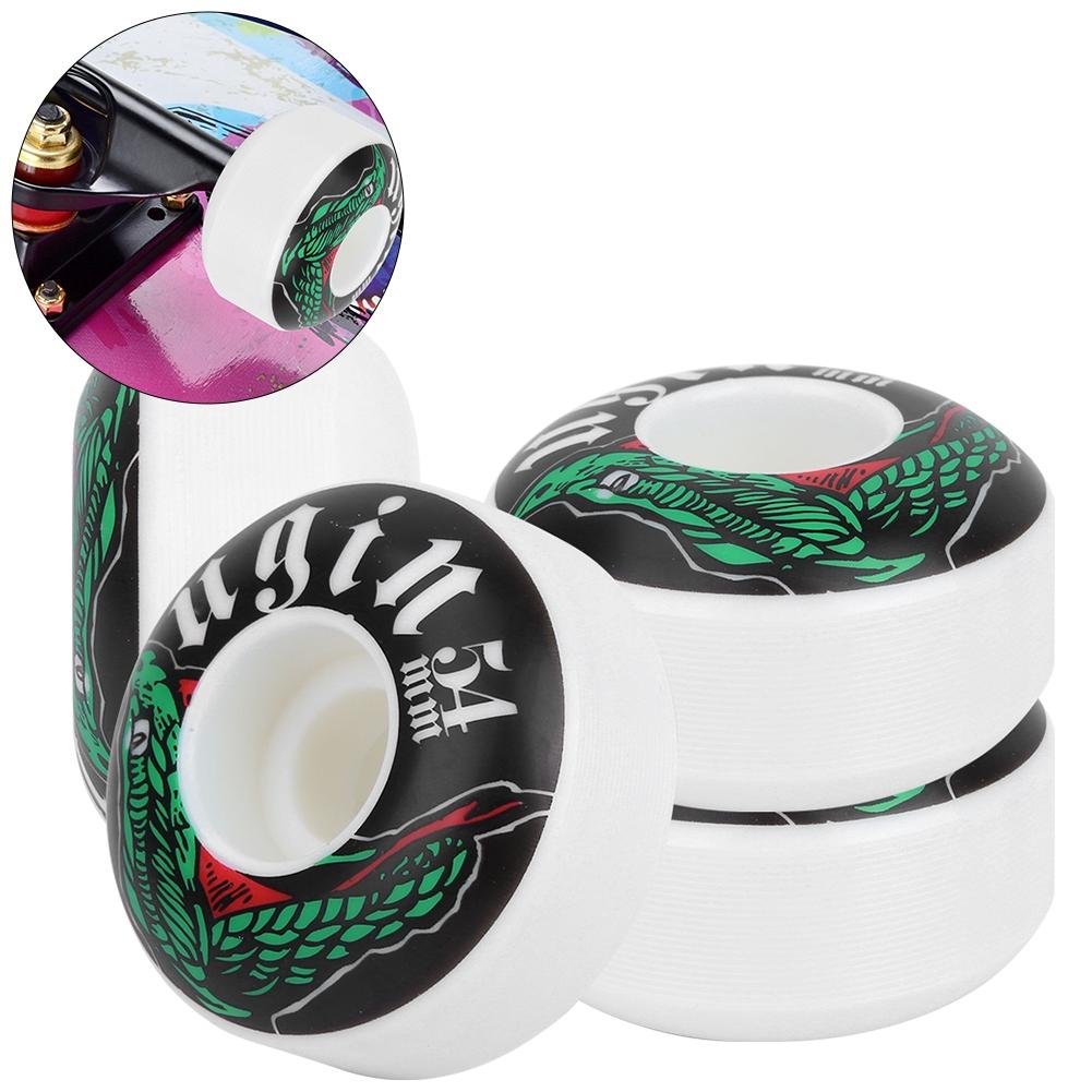 

4 шт. 54*32 мм ПУ Дорожное Колесо для Скейта Лонгборда Высокопрочные Колеса для Скейтборда