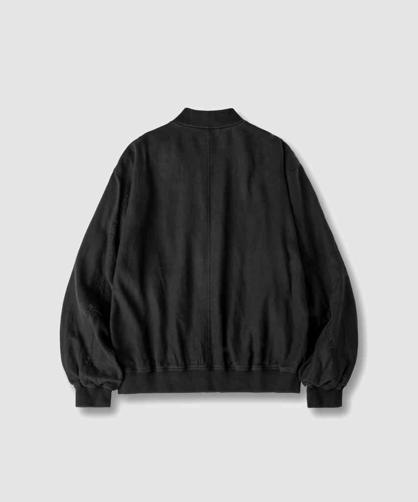Asp Tencel Linen Ma-1 - Black