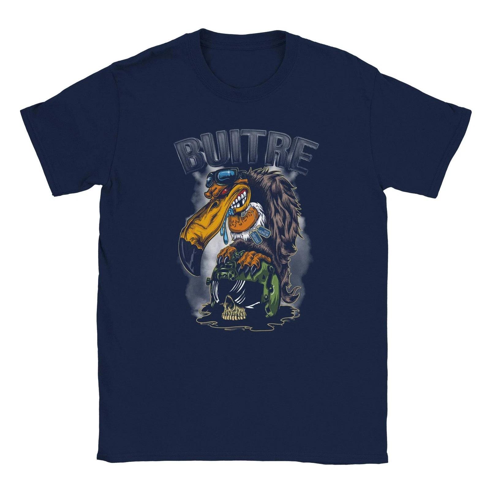 

Buitre T-Shirt | Unique Vulture Graphic Tee XL