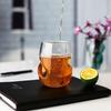 Creative Twisted Cocktail Glass Insulated Rotate Whiskey Glass Reusable Multipurpose Glassware Wine Glasses Sleek Curves