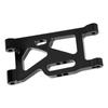 1 Pair Aluminum Alloy Front Swing Arm Spare Part Fit for WLtoys 144001 1 14 RC CarBlack