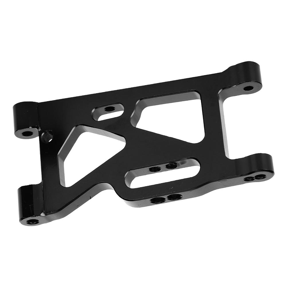 1 Pair Aluminum Alloy Front Swing Arm Spare Part Fit for WLtoys 144001 1 14 RC CarBlack