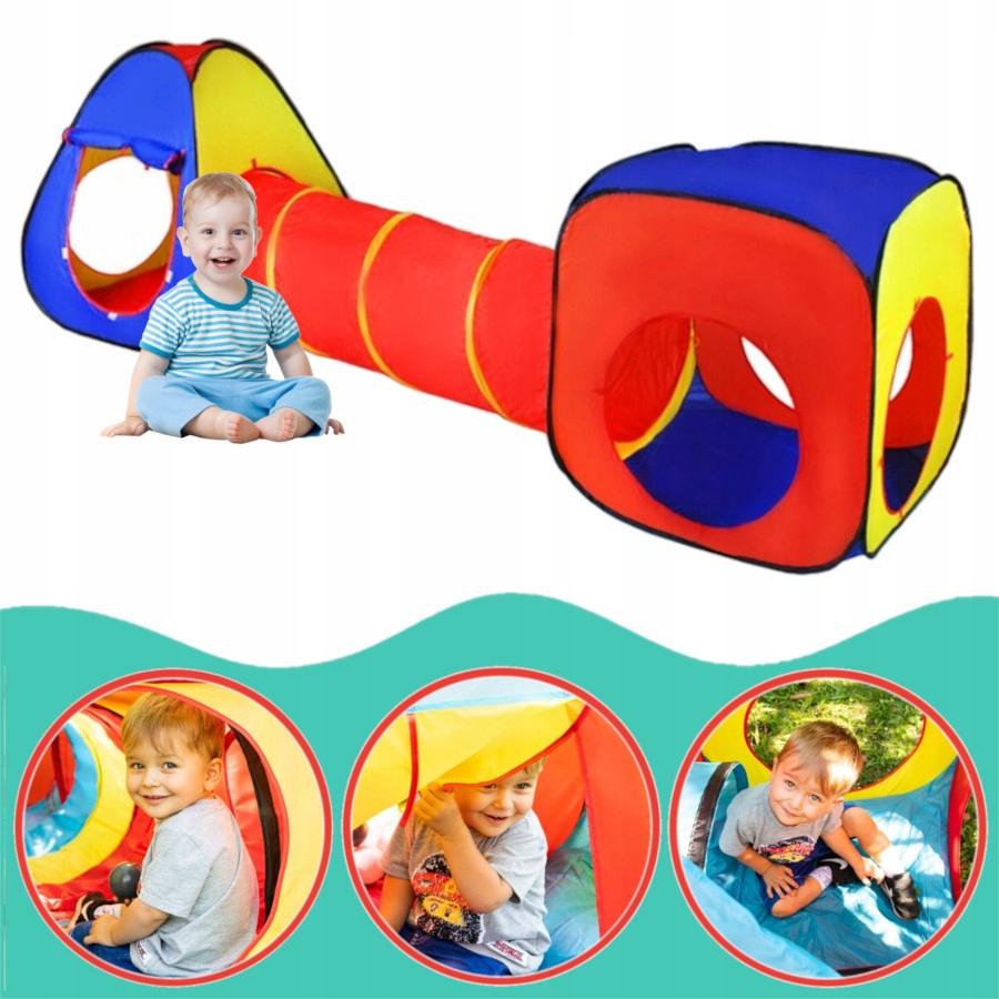 [5] IGLO TUNNEL HOUSE TENT FOR CHILDREN 3in1 GARDEN U277