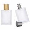 50Ml/100Ml Screw Top Sandblasted Glass Perfume Bottle Liquid Spray Empty Bottle Frosted Dispenser Bottle Makeup Sub-Bottling