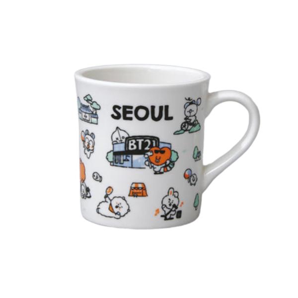 

BT21 Кружка Seoul Edition (340 мл / 11,49 жидких унций.) #mug cup 1pcs