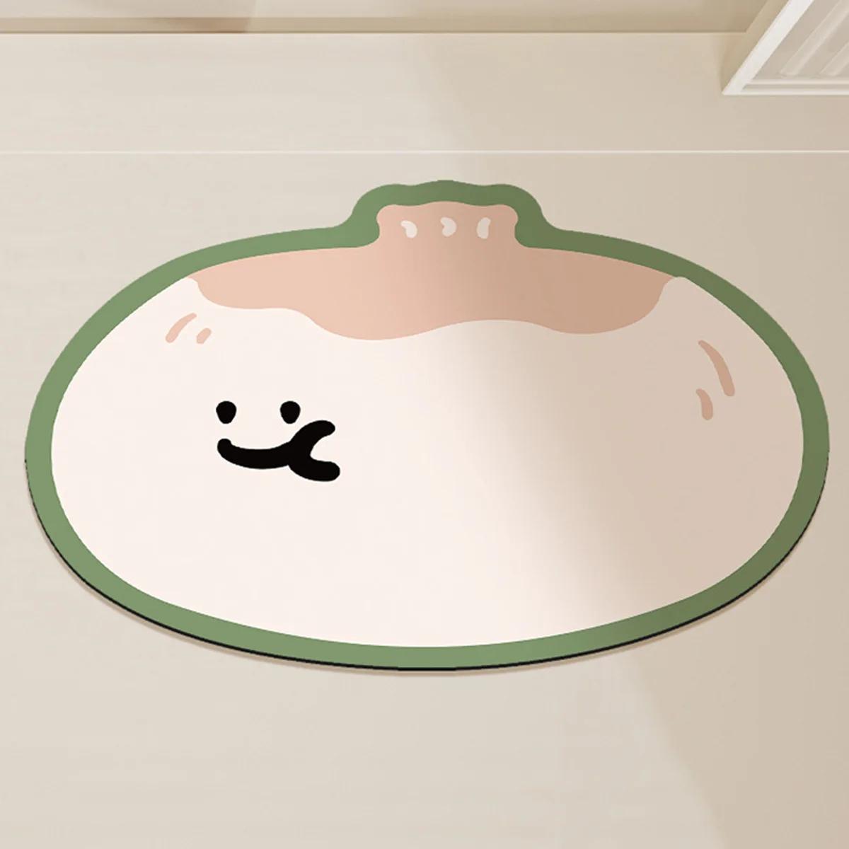 

Bathroom Mats Worktop Mat Doormats Foot Rugs Placemat Kitchen Drainage Mats Kitchen Mats Non-slip Diatomite Mud Absorbent 30X40CM (1X1.3FT