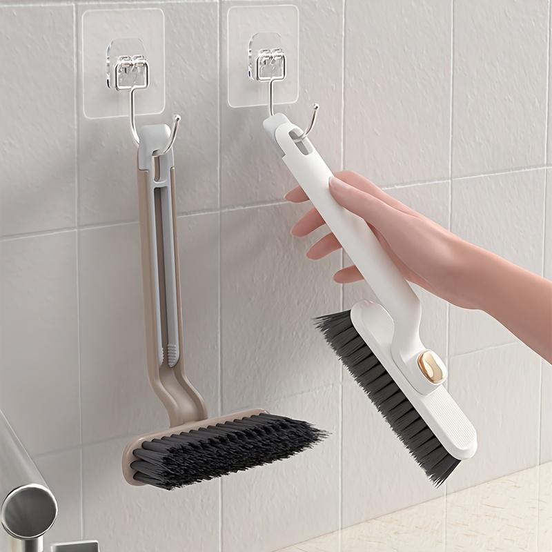 2-IN-1 Rotating Crevice Brush, Groove Cleaning Brush with Handle, Multifunctional Crevice Brush, No Dead Space, Scrubbing Brush, Cleaning Tool