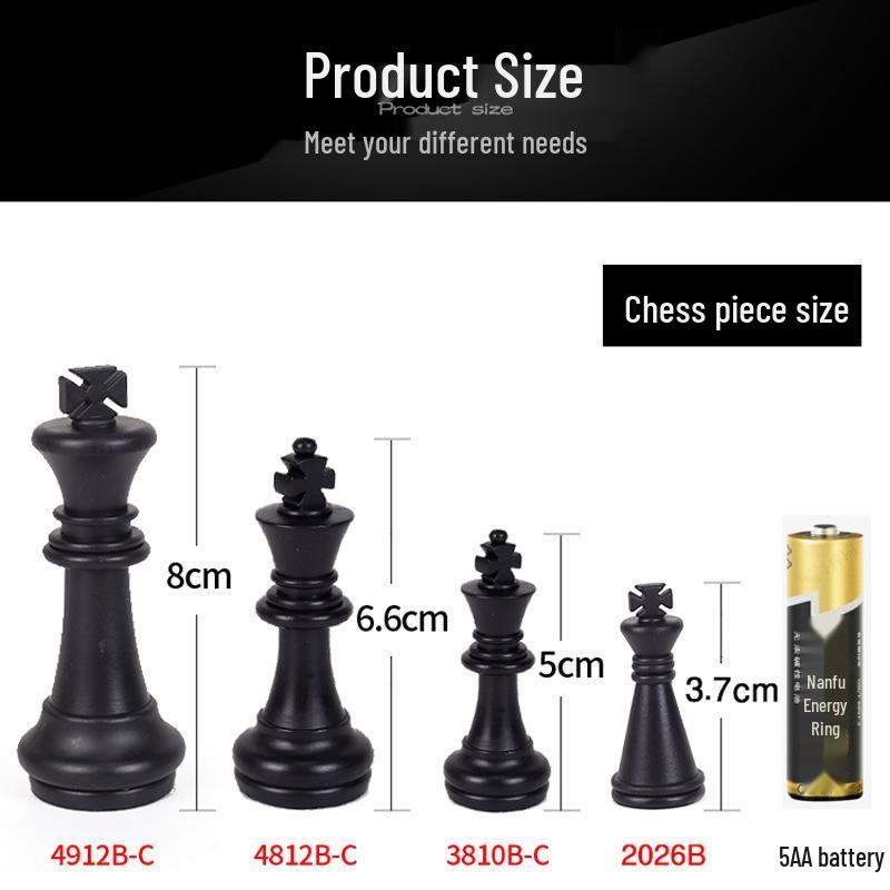 UB Magnetic Chess Set - Folding Chessboard for Beginners (Large & Medium Sizes)