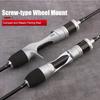 Quick-Adjust Lure Rod Small Bait Finesse System UL Spinning Casting Fishing Rod Carbon Fiber Ultralight 2 Pieces 1.68-1.8m 1-8g For Trout Fishing Rod