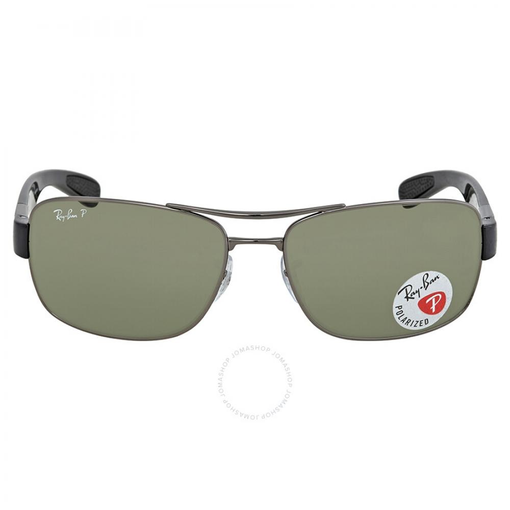 

Поляризованные зеленые классические мужские солнцезащитные очки Ray Ban G 15 RB3522 004 9A 61