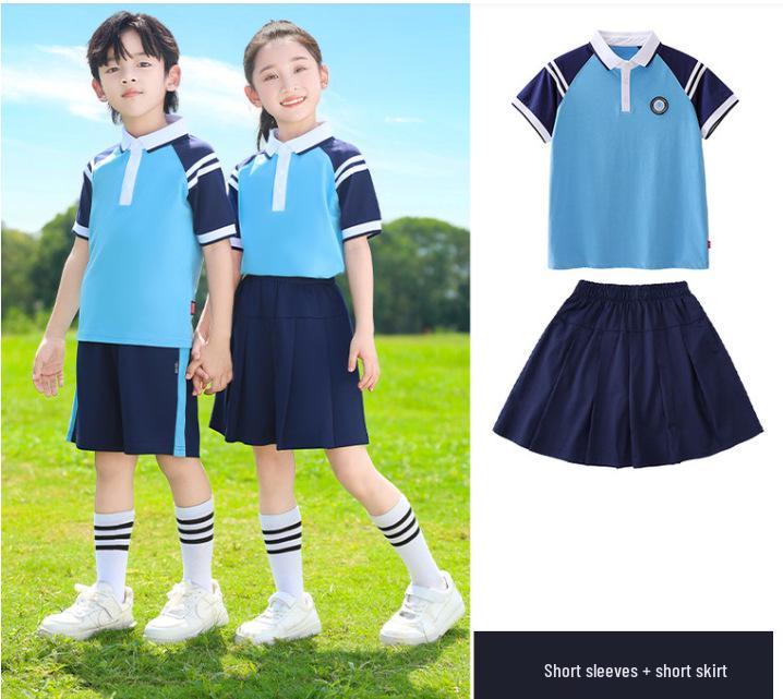 Uniformes Escolares Primários e Secundários da Cidade de Jiujiang para Todas as Estações, Incluindo Conjuntos para Primeira Série e Jardim de Infância