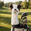 Dog Golf Headcover Soft Club Head Cover Unique for Golfers