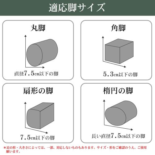 Easily adjust the height of your kotatsu, table, bed, or desk with these adjustable bed legs. These height-adjustable legs are perfect for kotatsu, ta