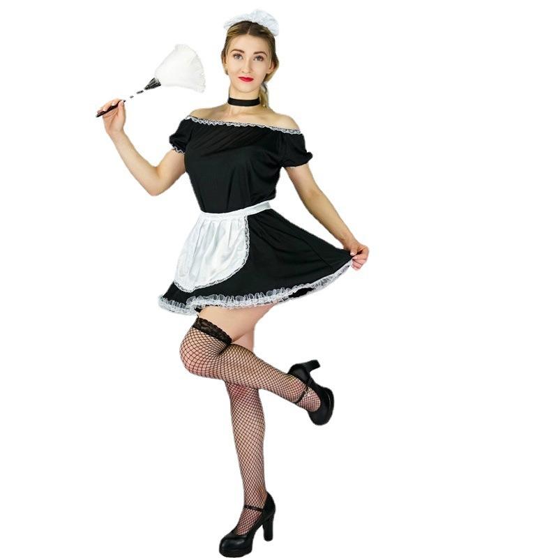 Mardi Gras Maid Costumes Stage Costumes Halloween Costumes Masquerade Party Costumes Distribution