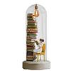 Reader Night Light Eye  Book Night Light Stacking Book Light Reading Corner Lighting Glass Ceiling Light With Bulb Bookshelf Light