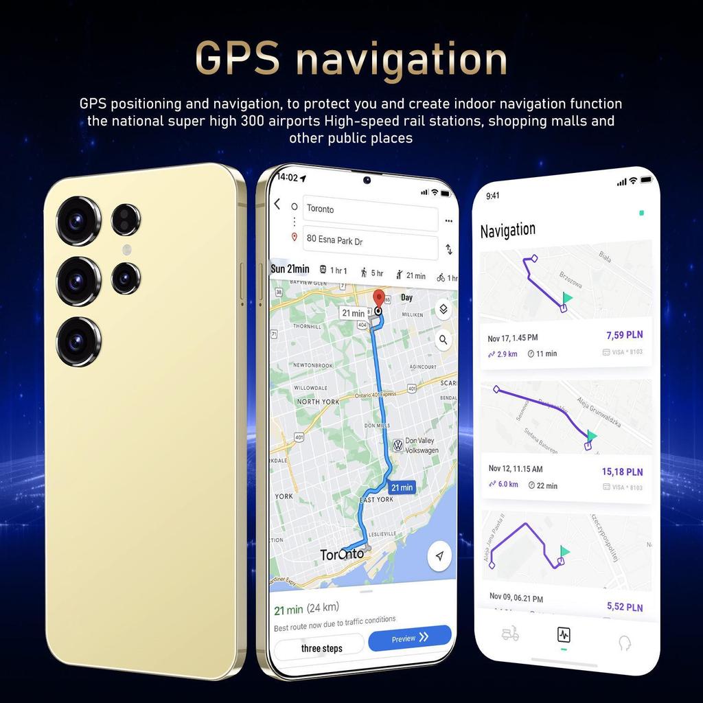 S24Ultra Cross-Border Smartphone - 16GB RAM + 1TB Storage, 4G - Available Now