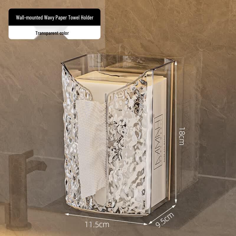 LIEIkaman Wall-Mounted Multi-Purpose Tissue Box