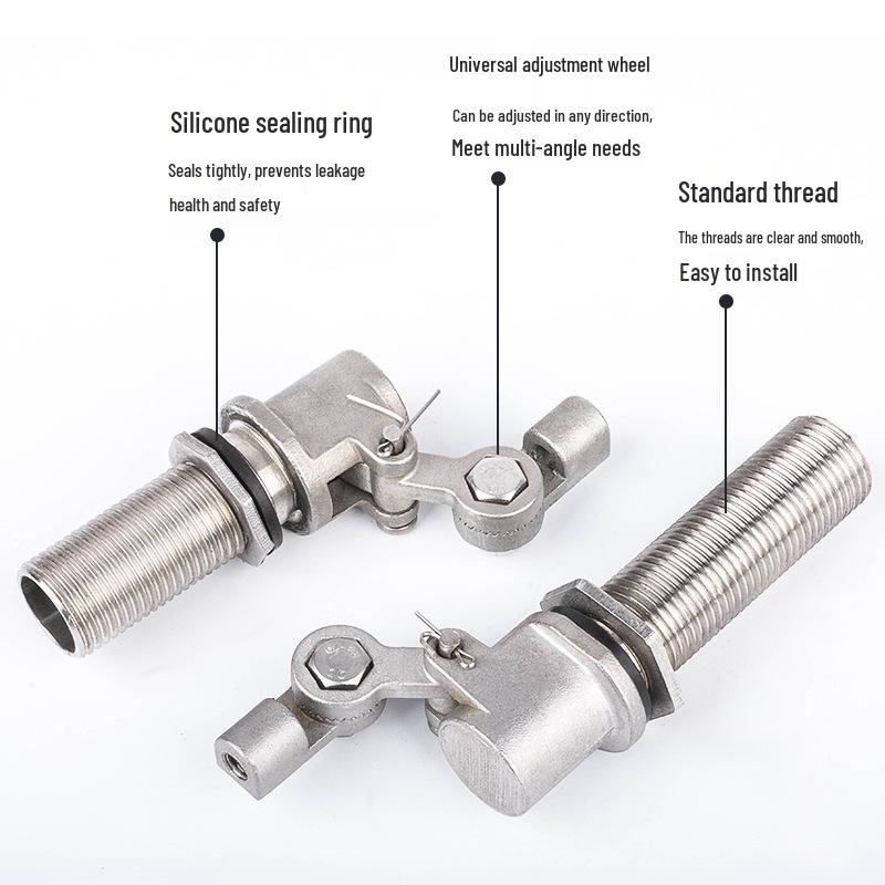 4-punktowa nakrętka ze stali nierdzewnej 304 z powłoką galwaniczną, zawór pływakowy – odporna na wysoką temperaturę, wrzącą wodę, kwasy i zasady