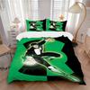 3pcs Green Lantern Cover Set,Soft Comfortable Duvet Cover,Guest Room (1*Duvet Cover + 2*Pillowcases, Without Core) Yy251024069