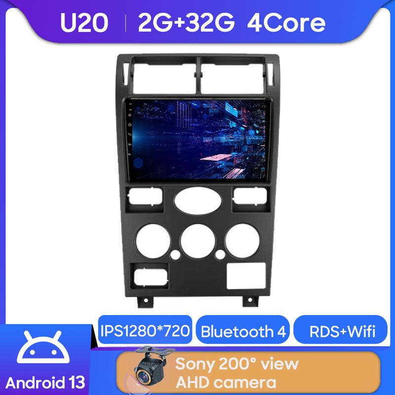 

Android Мультимедиа Для Ford Mondeo 3 2000 - 2007 Автомагнитола Процессор Радио QLED Плеер Навигация Carplay Auto HDR 5G Камера Видеорегистратор WIFI