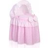 Sweet Baby Doll Stroller Moses Basket for Dolls with Canopy