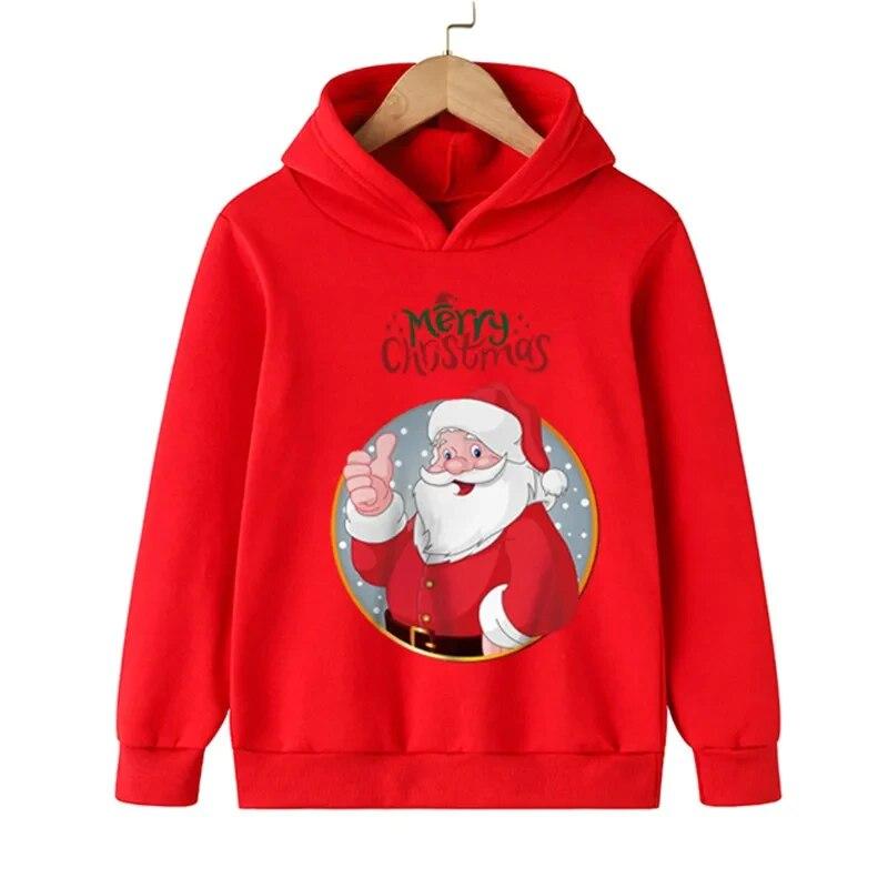 Vánoční Mikiny s potiskem Santa Clause Unisex Dámská Móda Streetwear Oversized Mikiny Mikina Pulovry Teplákové soupravy Unisex Oblečení