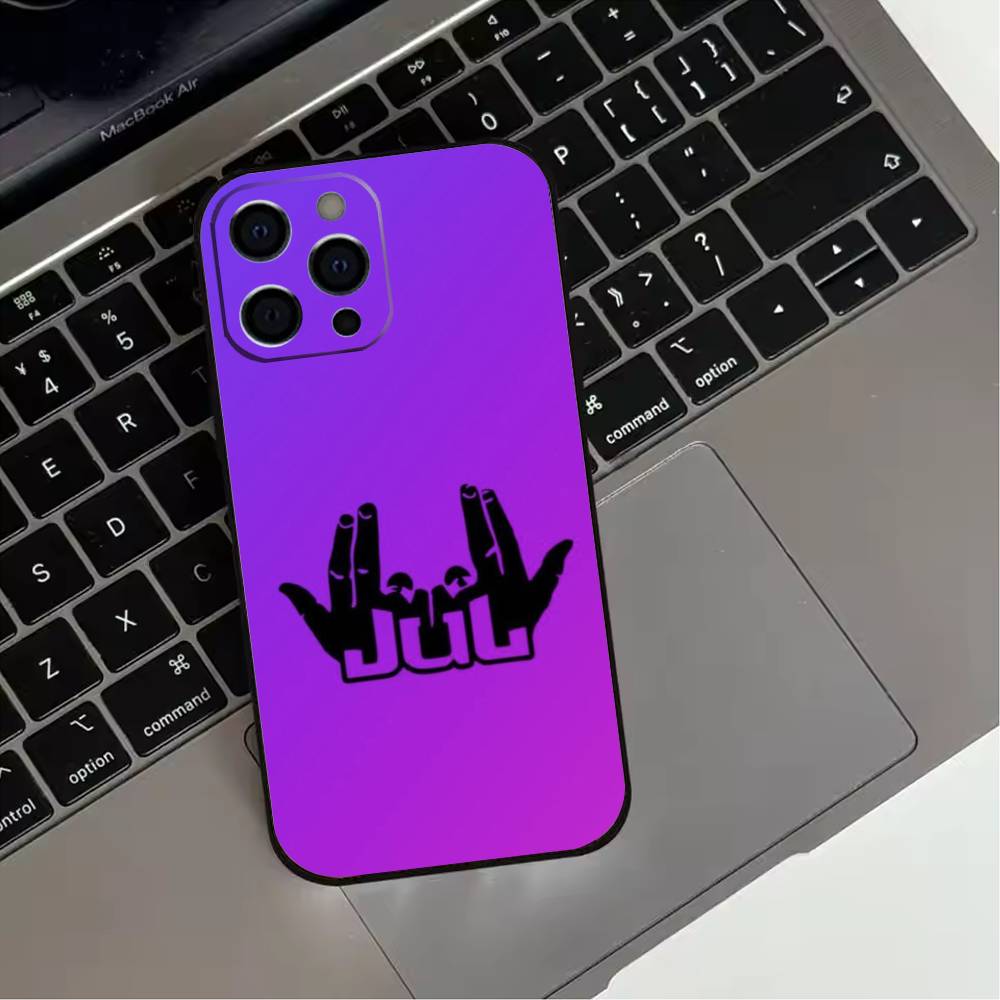 

Rapper J-JuL C est Pas Des Lol Phone Case For iPhone 17,16,15,14,13,12,11 Plus,Pro Max,XS,Soft Silicone Black Cover iPhone13PROMAX