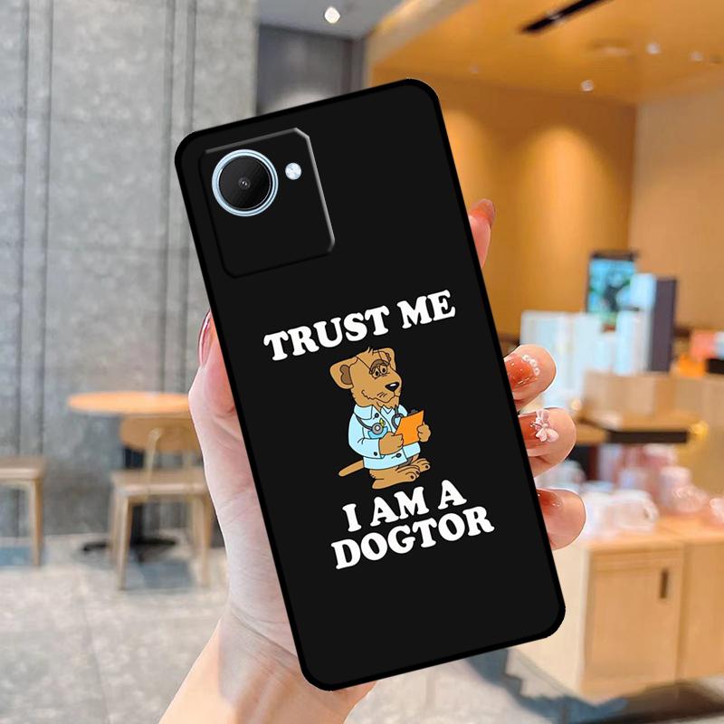 Cartoon Medicine Doctor Nurse Case For Realme C55 C33 C31 C35 C30 C11 C15 C25s C21Y GT Neo 5 3T 2T 8 9 10 11 Pro Plus
