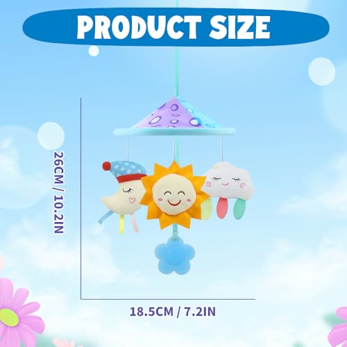 Cute Character Stroller, Mobile, Car Seat, Car Toy, Rattle, Rattle, Baby Toy, Baby Shower Gift, Birthday Gift, for Toddlers Aged 0 and Up