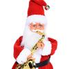 Santa Claus Toy Electric Holiday Atmosphere Gift Decoration Wiggle Toy Ornament Twerking Santa Claus for Christmas Kids Children