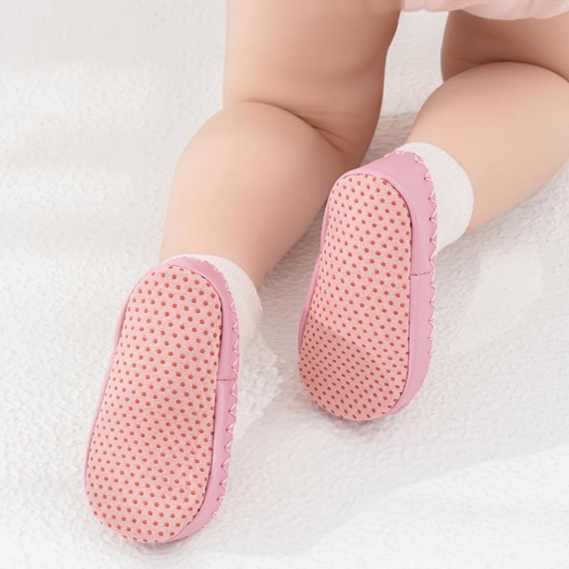 New Cartoon Baby Socks with Rubber Soles Infant Baby Girls Boys Shoes Spring Autumn Baby Floor Socks Anti Slip Soft Sole Sock