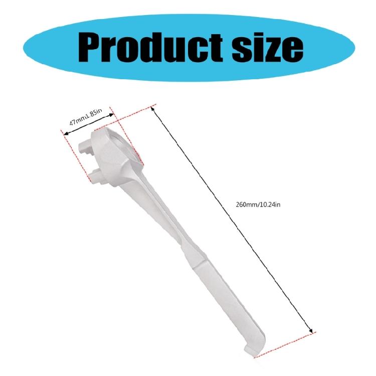 Oil Drum Bung Spanner Oil Drum Bung Wrench Aluminum for Opening Lid of 10 15 20 30 55 Gallon Standard Plugs