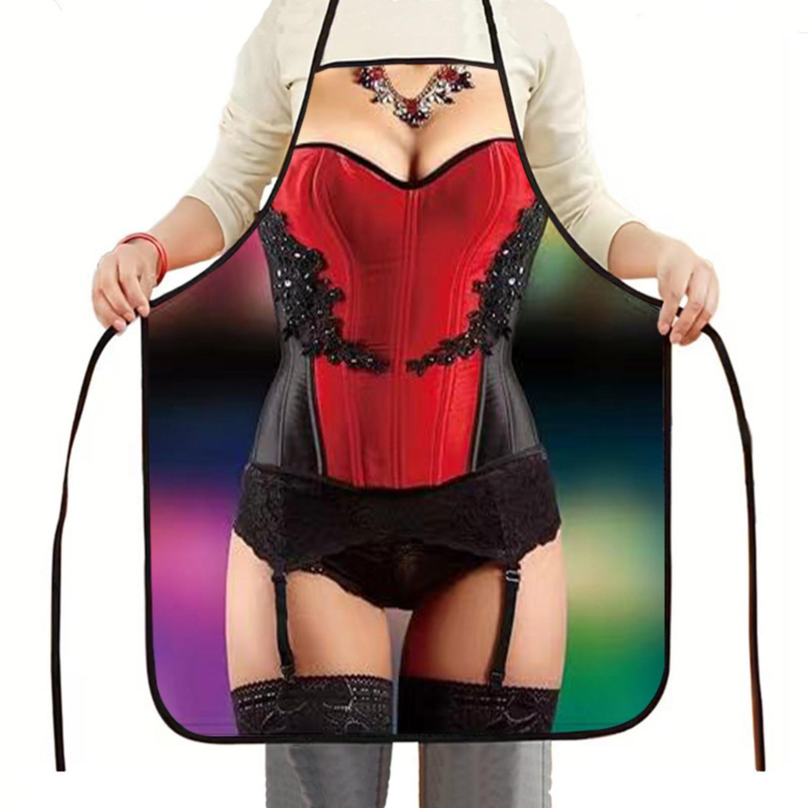 

Модний кухонний фартух та маслостійкий фартух з нагрудником One Size