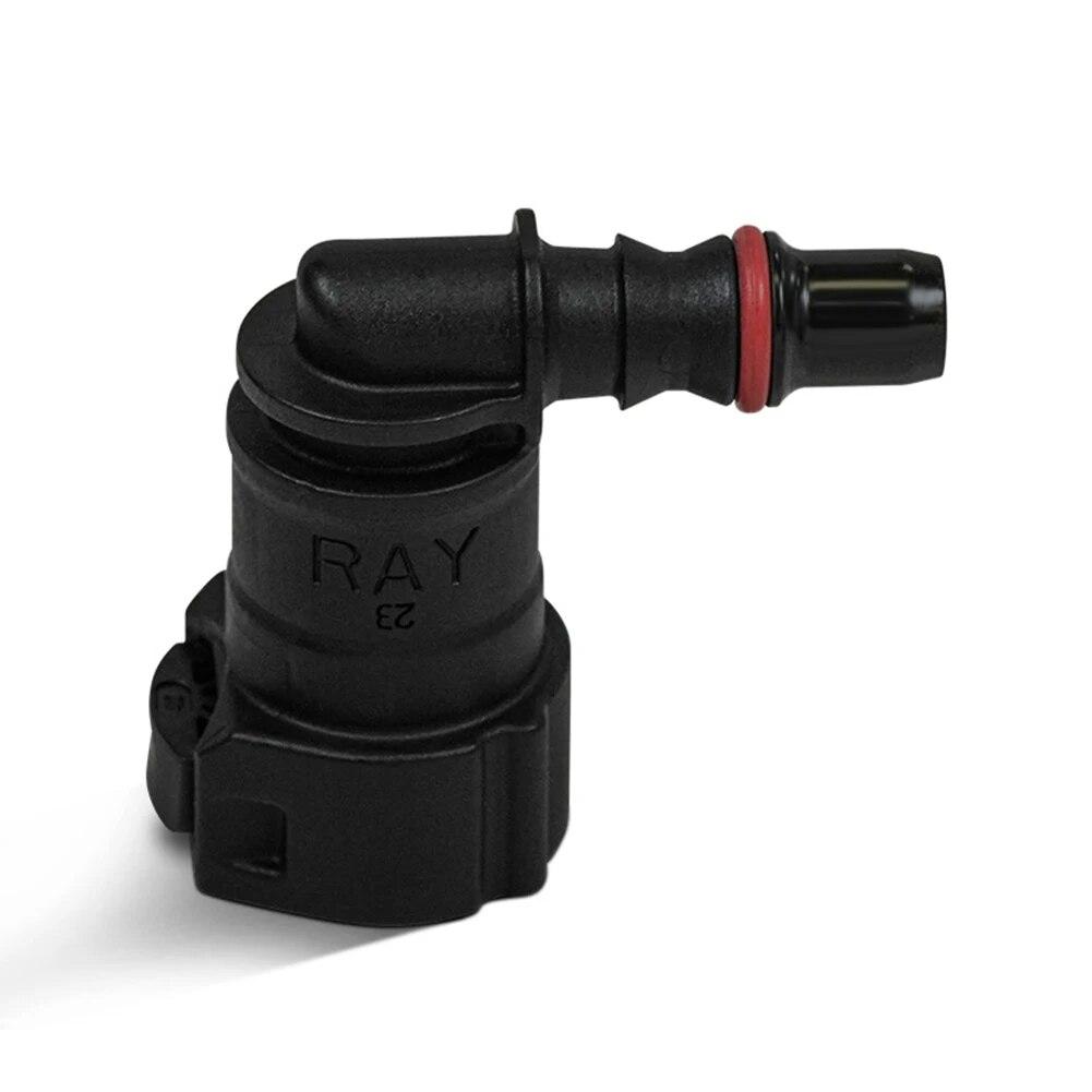 Car Fuel Line Coupler Hose Quick Connect ID8 7.89 9.89 Rubber Nylon Oil Line Pipe Adapter Disconnect Release Hose Connector
