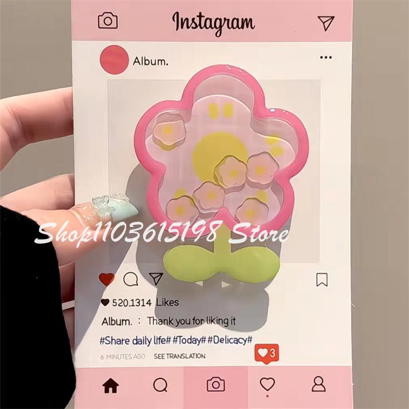 

Корейский мультяшный милый глиттерный держатель-подставка для телефона для iPhone Samsung Универсальные аксессуары для телефона Держатель для телефона Grip Tok Подставка