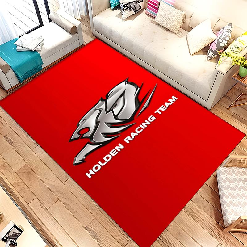 Holden Racing Team (5) Rug Suitable For Living Rooms Bedrooms Computer Rooms Dining Areas And Placement Under Tables And Chairs Also An Ideal Choice F