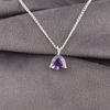Iolite Gemstone 925 Sterling Silver Jewelry Designer Pendant 0.58" Gift For Her CZP-15-7