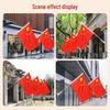 Yisanwei Outdoor Wall-Mounted Red Flag Set