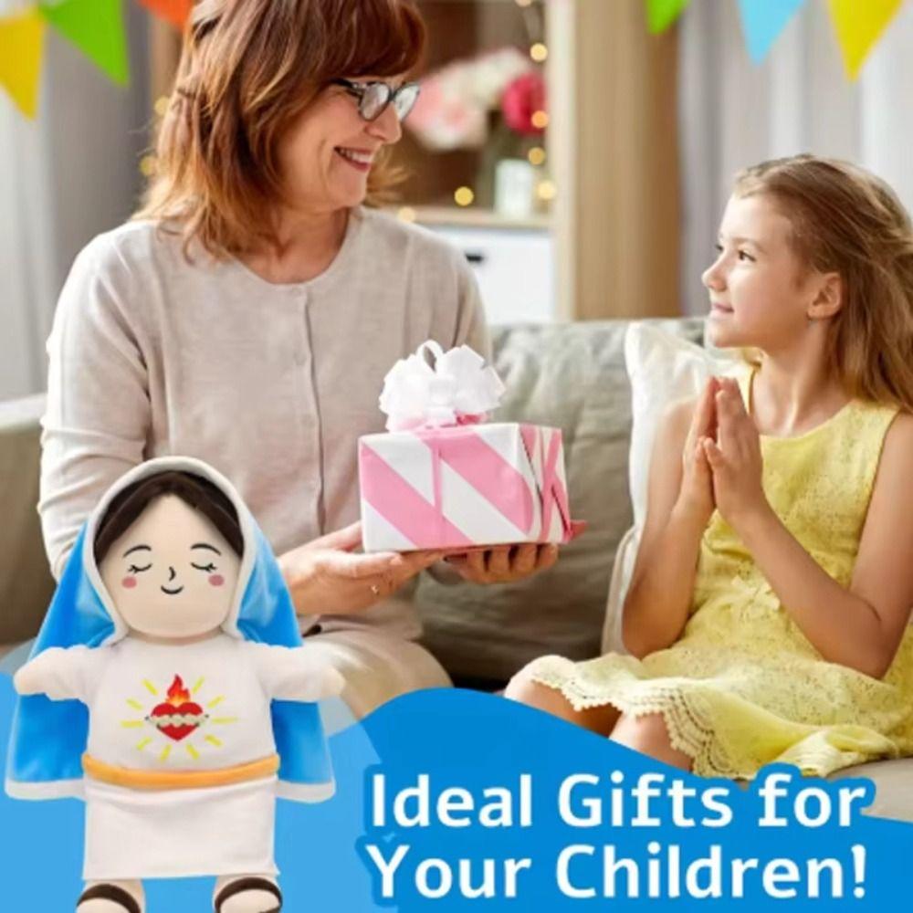 Soft Pillow Maria Plush Toy Sleep Toy Maria Breathing Doll Soothing Breathing Doll Christmas Gifts