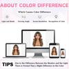Gradient Brown Fashion Bangs Natural Curly Medium-Length Wig