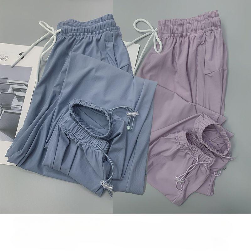 Breathable Quick-drying Sports Pants for Women's Summer Outdoor Running Pants