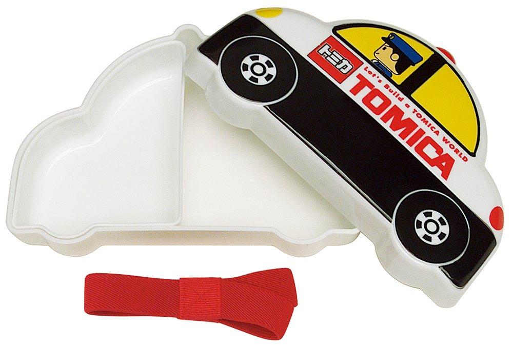 Skater Lunch Tomica Police Car LBD2 Die-Cut Box, 310ml,
