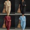 Streetwear Womens Two Piece Set With Polyester Fabric For Casual Spring Sports
