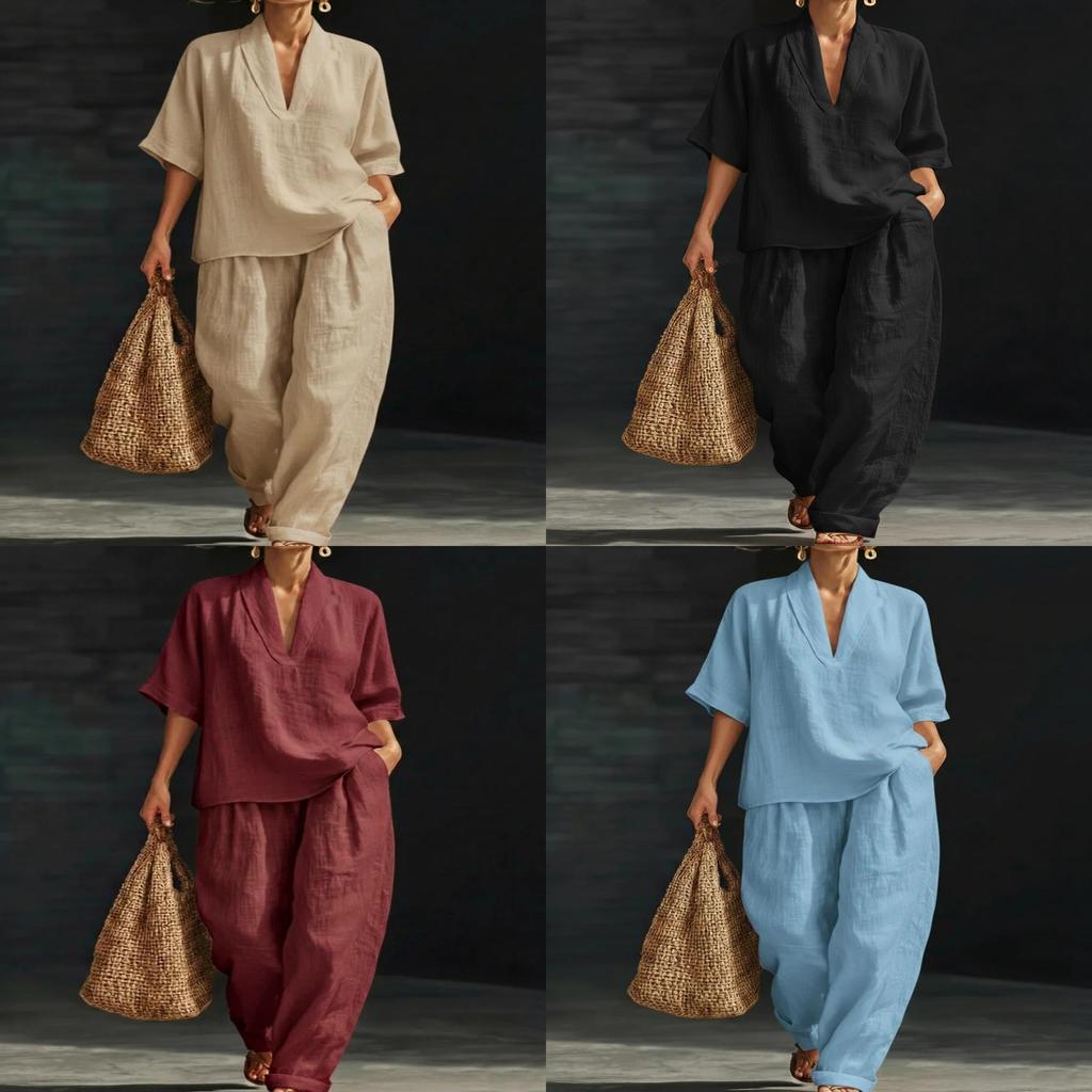 Streetwear Womens Two Piece Set With Polyester Fabric For Casual Spring Sports