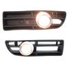 Front Fog Lights Assembly for VW Bora Jetta MK4 1998-2001 2002 2003 2004 Fog Lamp Grille 1pair halogen foglights car accessories