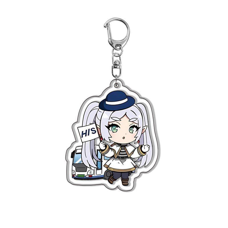 Frieren Beyond Journeys End Anime Acrylic Keychain Pendant Jewelry Related Products Key Chain Friends Gift Bag Charms Souvenir