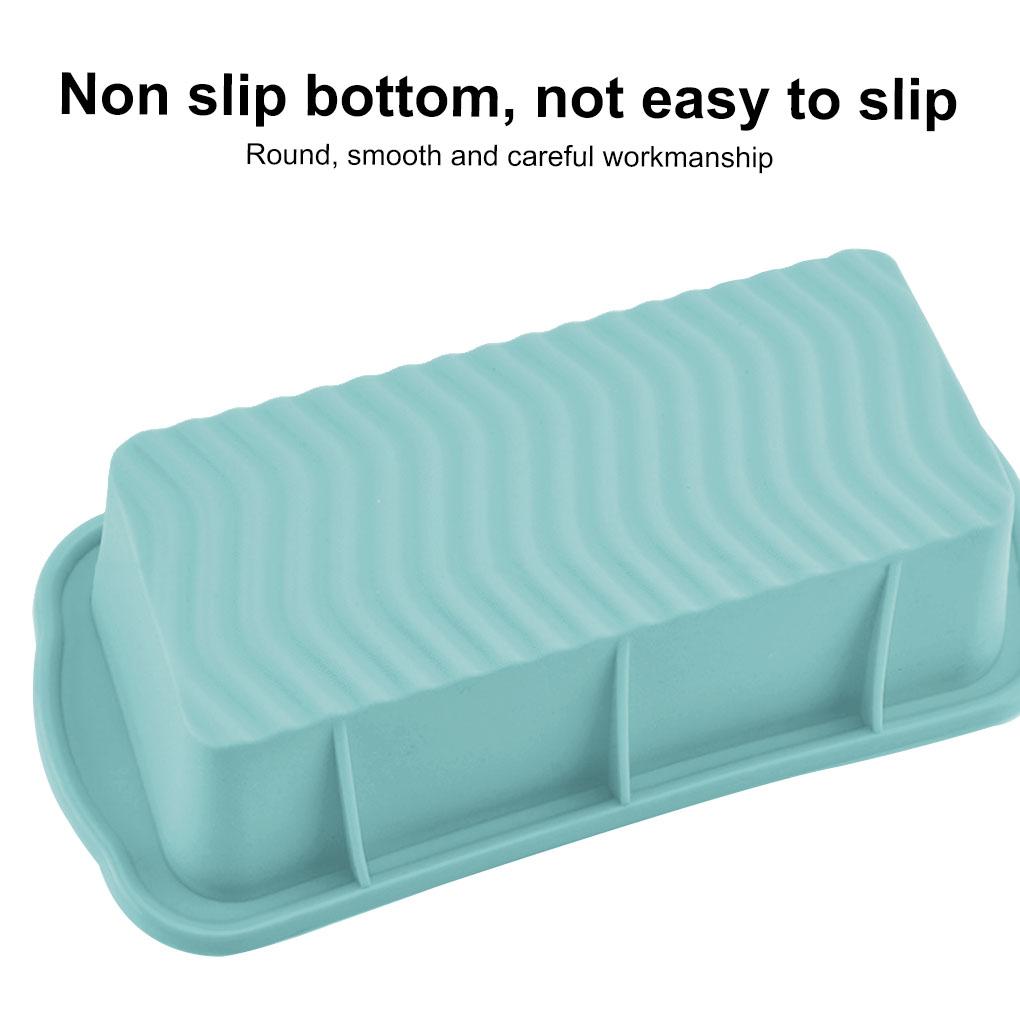 LazyHome Rechteck Silikon Antihaft Brotlaib Kuchenform Backform Backblech