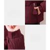 Fashionable Winter Womens Down Cotton Jacket Stand Collar Warm Windproof Loose Fit Coat